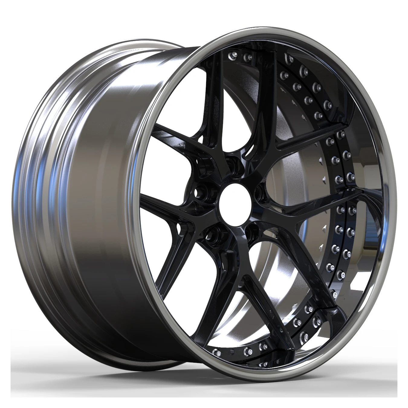 

Кованые глубокие тарелки для колеса легкового автомобиля 21x10 5x112 5x120 2 шт. черные щетки для BMW m5 f90 2021