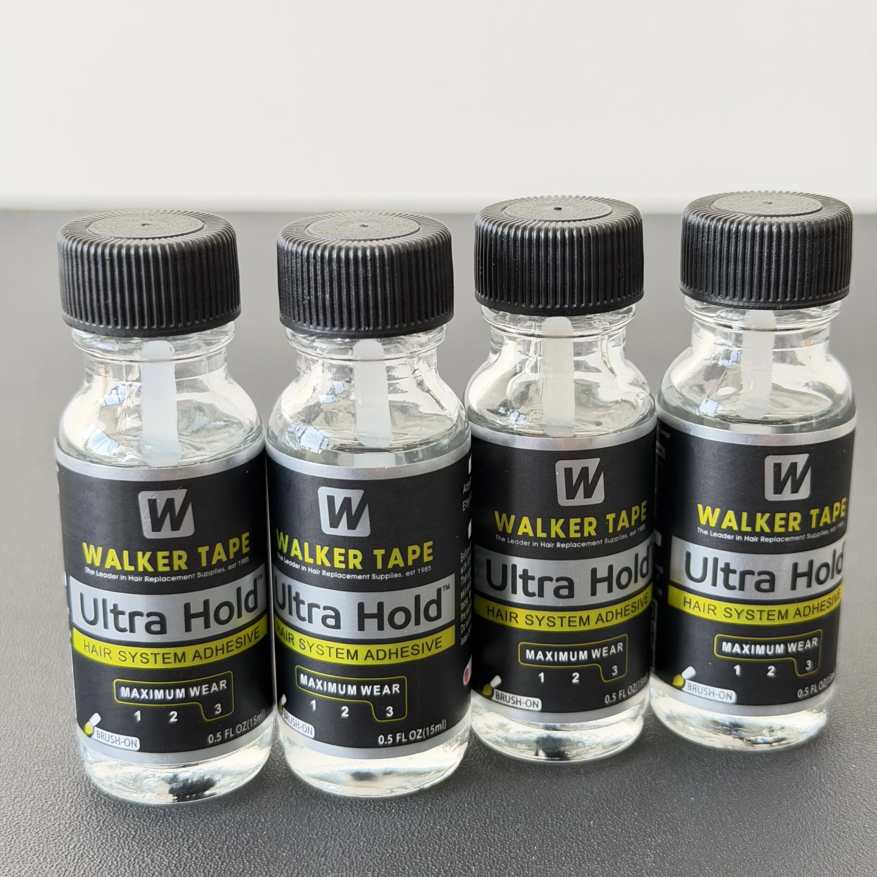 Adesivo per Protesi Capillari Ultra Resistente Impermeabile da 15ml/41ml/101ml per Toupet e Parrucche Lace Front - immagine 4