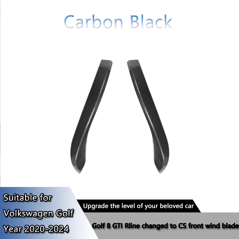2020-2024 폭스바겐 골프 8 MK8 GTI R라인 개조용 CS 프론트 윈드 블레이드 개조 부품