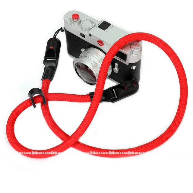 Sangle de poignet pour appareil photo, corde en Nylon à dégagement rapide, sangle d'épaule pour Fujifilm Sony Nikon Canon Leica, accessoires sans miroir 3