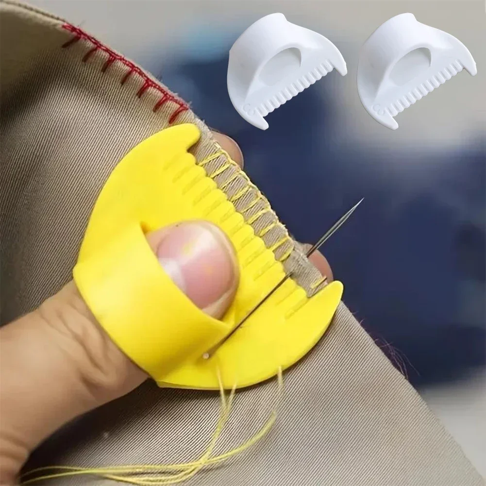 2Pcs 3D Printing Simple Sewing Guides for Beginners and Seniors 3mm 4mm Sewing Edge Locking Sewing Template Sewing Tools