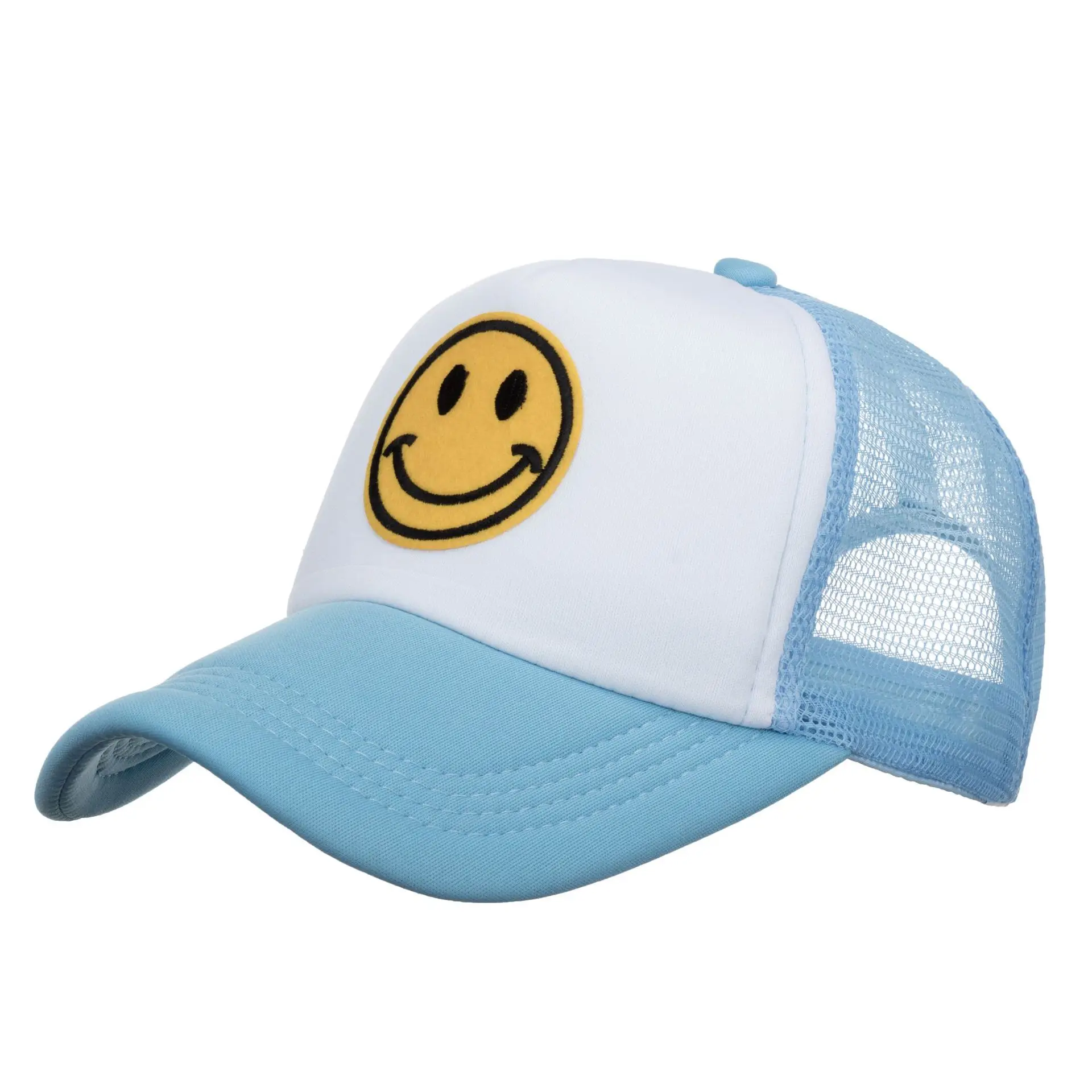 Smiley Face Hat Cute Baseball Cap For Men Women Spring Summer Embroidery Casual Adjustable Kpop Dad Trucker Hat Snapback Sunhat Baseball Caps Aliexpress
