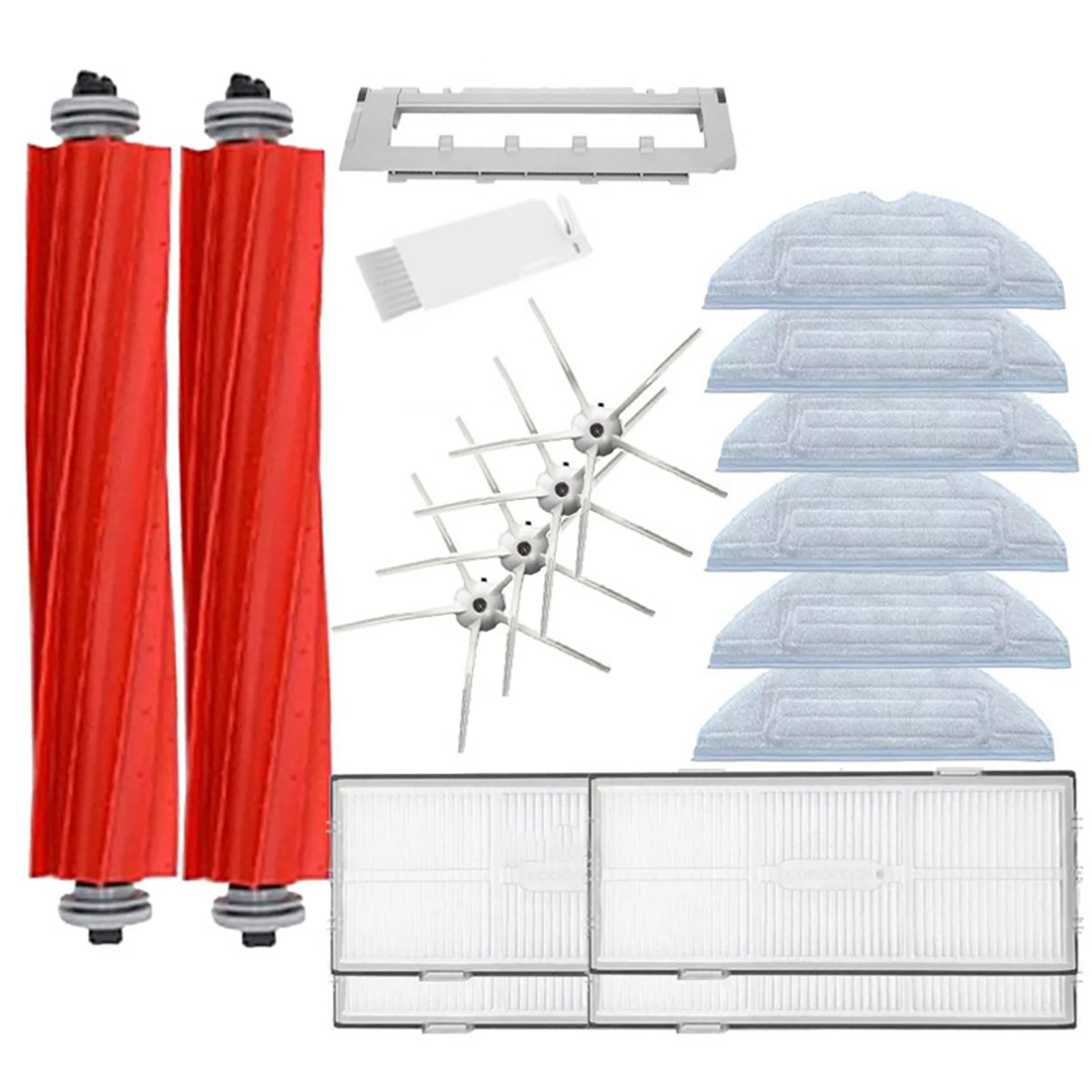 

Запчасти для Xiaomi Roborock S7 S70 S7Max T7S T7S Plus, основная щетка, крышка, Hepa фильтр, Швабра, аксессуары для пылесоса