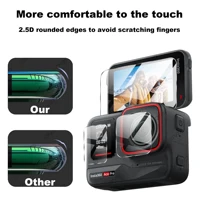 Premium Tempered Glass for Insta360 Ace Pro Screen Protector Anti-scratch Film & Camera Lens Protection Glass Accessories Set - Image 3