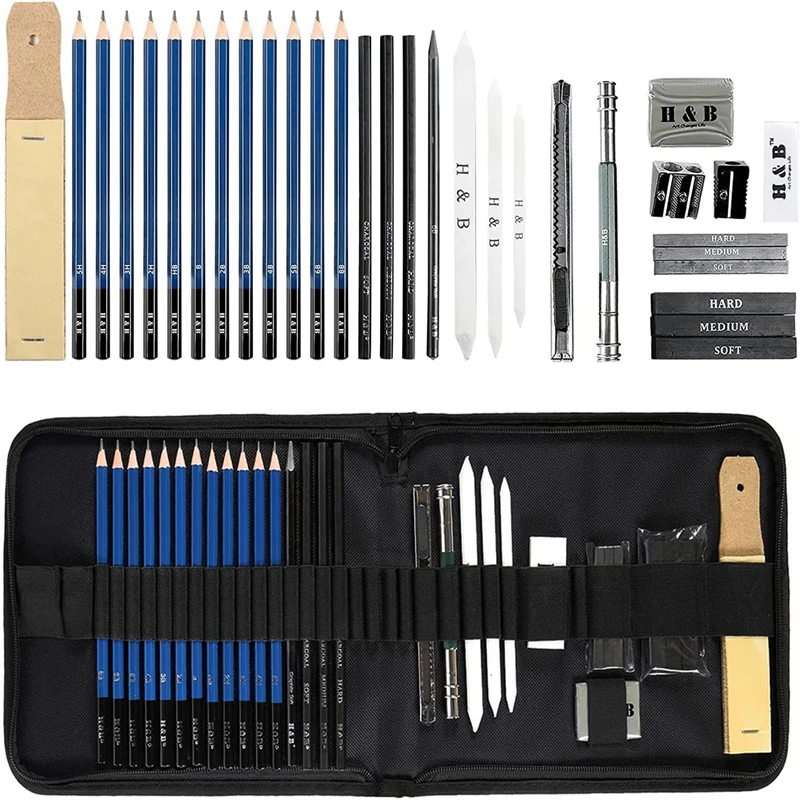 https://ae01.alicdn.com/kf/S498ef78289eb413b85a7666da66ebab97/32Pcs-Drawing-Sketch-Set-with-Sketch-Graphite-Charcoal-Pencils-Bag-Eraser-Art-Kit-for-Student-Professional.jpg