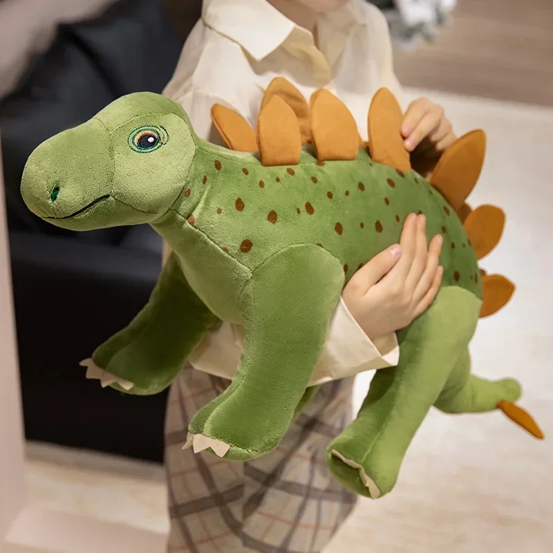 Simulation Dinosaur Plush Toy Stuffed Animal Triceratops/Tyrannosaurus Rex/Brontosaurus Sword Dragon Soft Doll Children's Gift