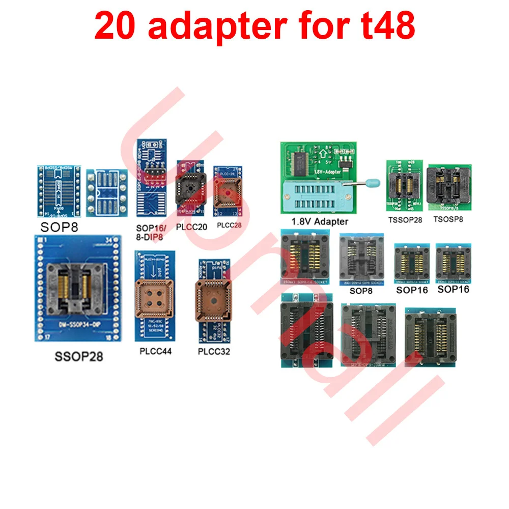 Programador Xgecu t48 v12.63, suporte 28000 +,