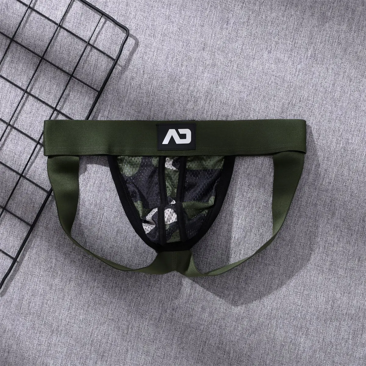Addicted Printed Sexy Thong Briefs Men's Breathable Briefs Bikini G-strings T-Back Jockstraps Cotton Jocks Gay Underwear 2