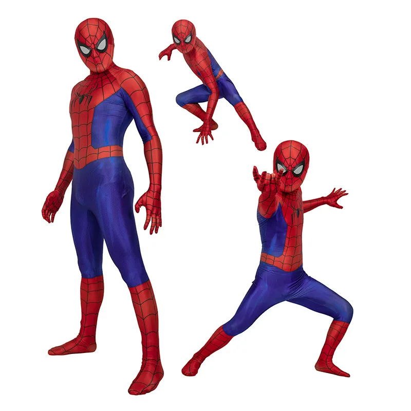 PS4 Advanced Spider-man Halloween Bodysuit Cosplay Costume