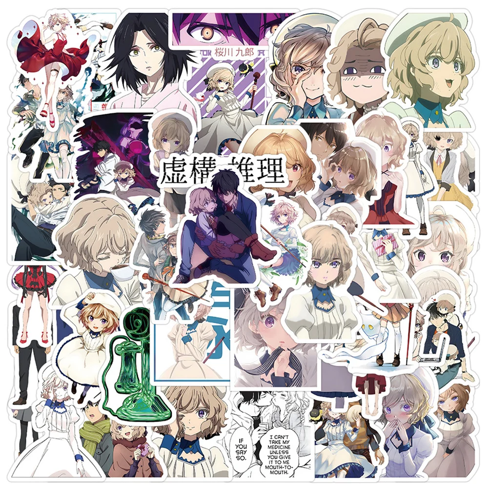 

10/30/50pcs Invented Inference Anime for Kids Toys Waterproof Graffiti Skateboard Laptop Phone Case Cute Cartoon Stickers Decals