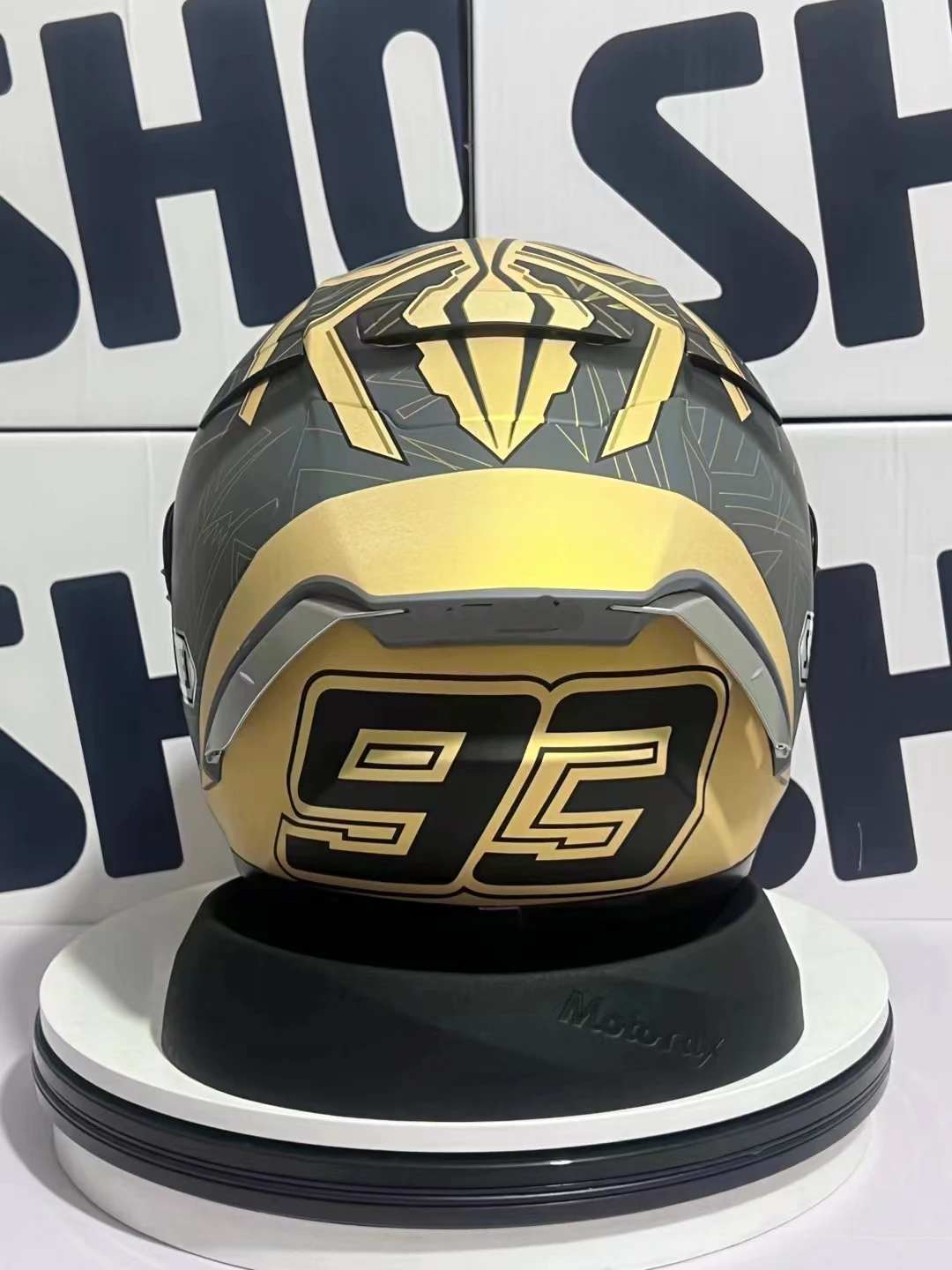 

SHOEI New X14 Helmet Marquez 93 black gold Helmet Full Face Racing Motorcycle Helmet Casco De Motocicleta