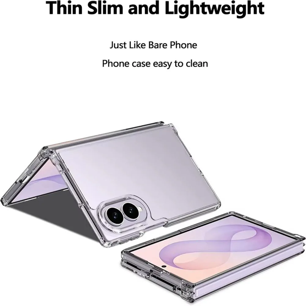 Ultra Thin Shockproof Transparent Slim Hard Cover Case
