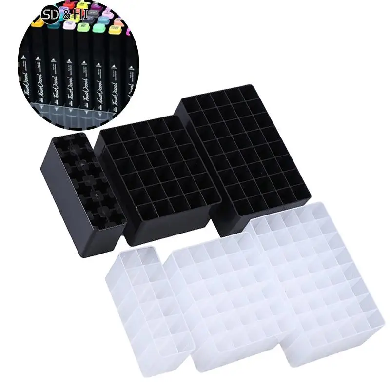 

12/30/40 слотов для маркера, держатель для ручки, настольная подставка-Органайзер