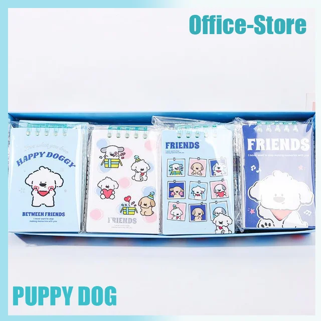 Anime Cartoon Puppy Dogs Mini Loose-Leaf Coil Notebooks: A Perfect Blend of Style and Functionality