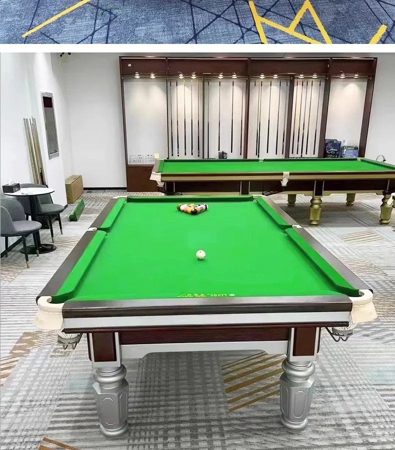 7 ft 8 ft9 ft10 ft12 ft full-size snooker table billiard stone slab marble roof billiard table dining