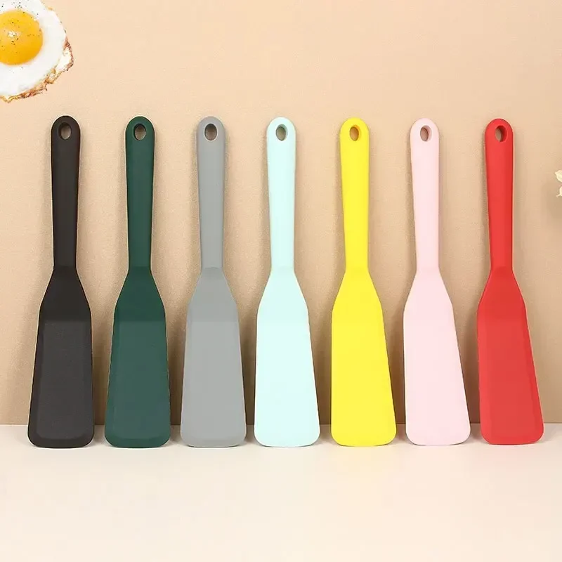 Silicone Frying Shovel Non-stick Pancake Fried Egg Transfer Shovel Steak Shovel Kitchen Baking Waffee Shovel Kitchen Gadgets