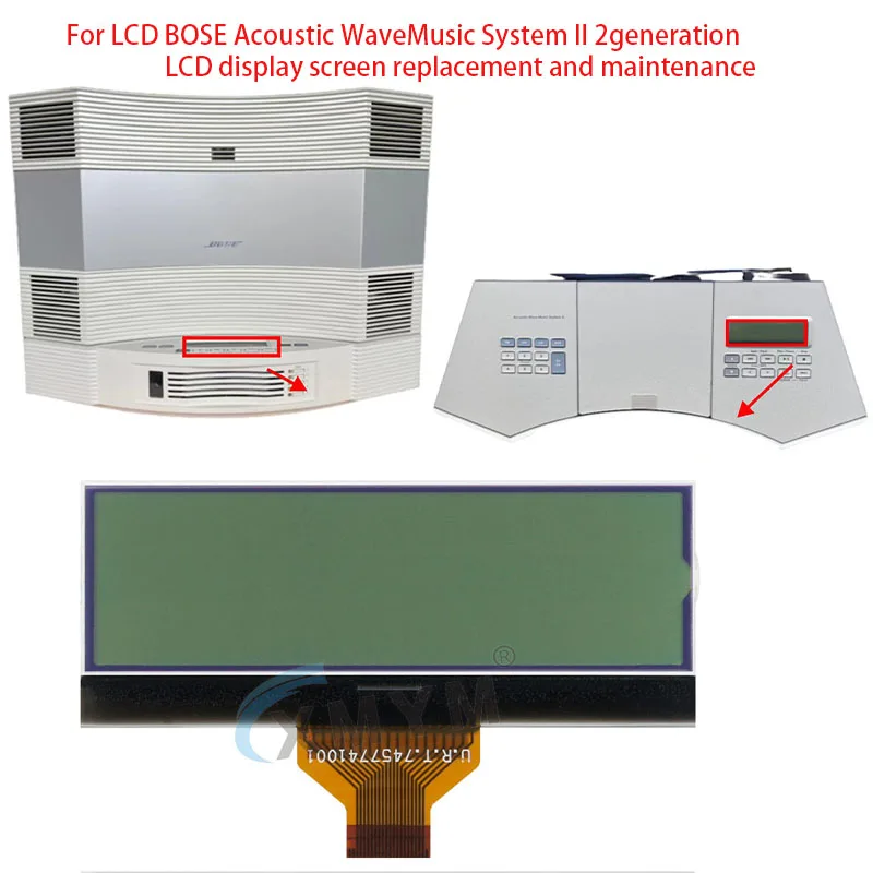 For LCD BOSE Acoustic WaveMusic System II 2generation LCD display