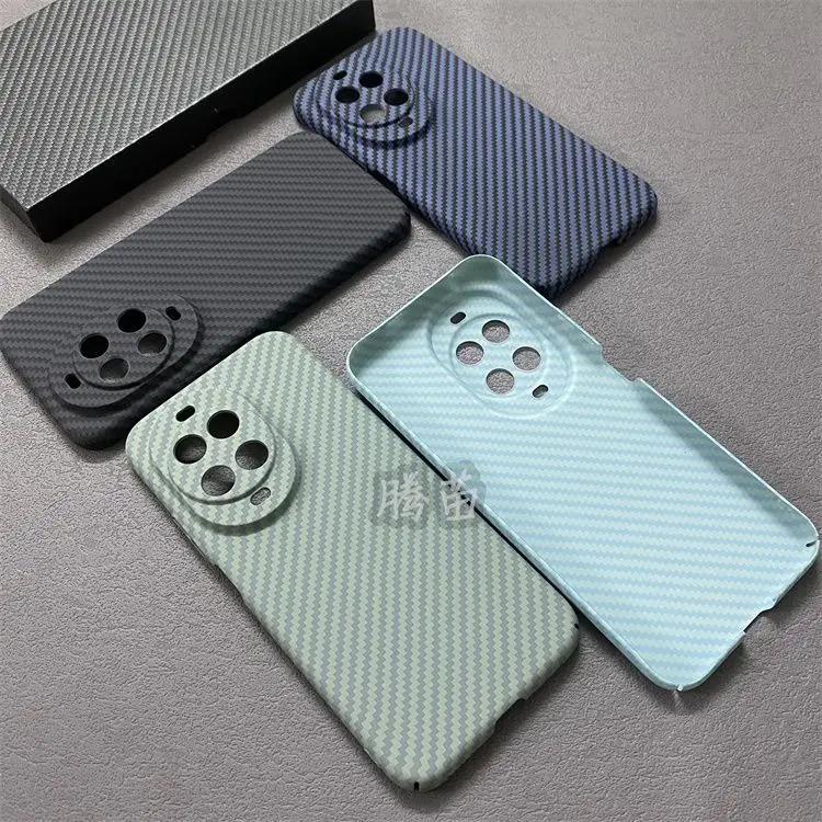 Luxury Carbon Fiber Texture Shockproof Case - Ultra-Slim PC Cover