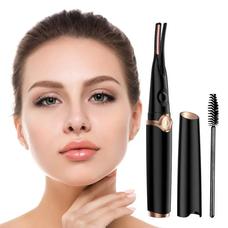 Heated Eyelash Curler Comb Clip Type Eyelash Curlers With Comb Duble