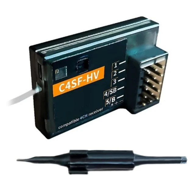 FEAMOS High Frequency C4SF 2.4Ghz HV Receiver For FHSS FHSS 3PV 3PK 4pks 7pk T14sg Splashproof Receiver
