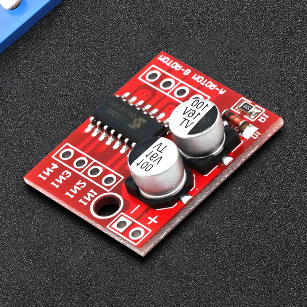L298N DC Motor Driver Module DC 2V-10V 1.5A Driver Module PWM Speed Dual H-Bridge Stepper Motor Driver