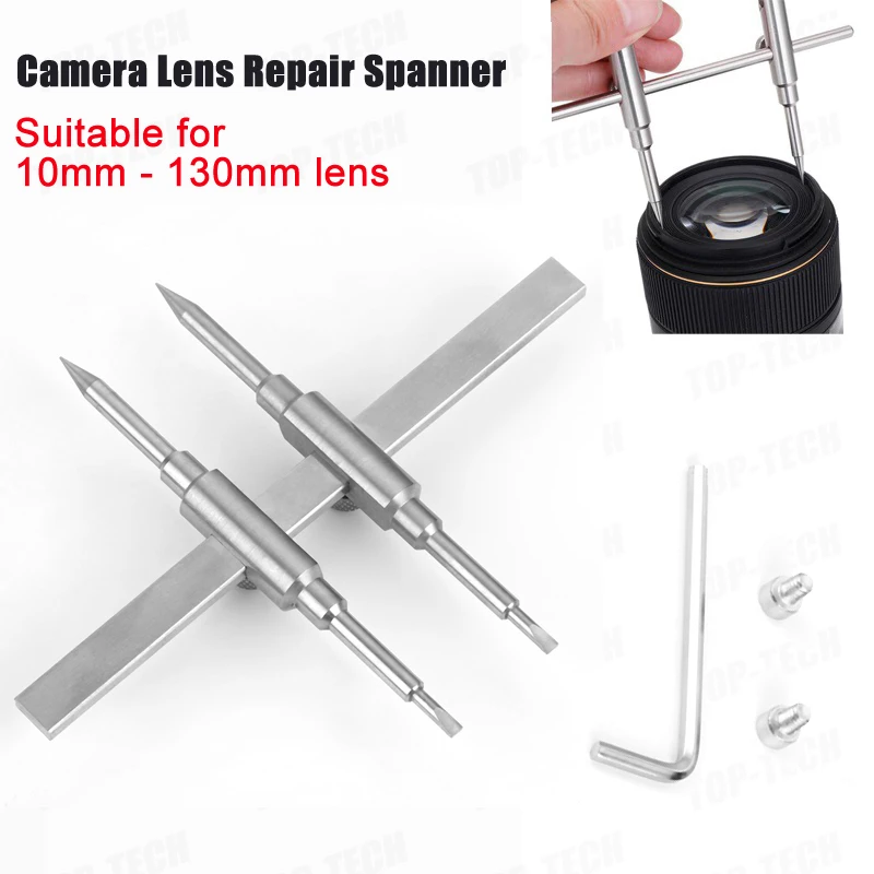 

Camera Lens Repair Spanner Disassemble Wrench Open Tool Universal for 10mm - 130mm Lens DSLR SLR Repair Accessories for Nikon