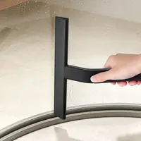 ที่ปาดน้ำซิลิโคนสำหรับห้องน้ำ กระจกห้องอาบน้ำ ที่ปาดน้ำกระจกหน้าต่าง ที่ขูดกระจกแบบด้าน ที่ขูดน้ำในห้องอาบน้ำ อุปกรณ์ทำความสะอาดกระจกรถยนต์ในครัวเรือน 4