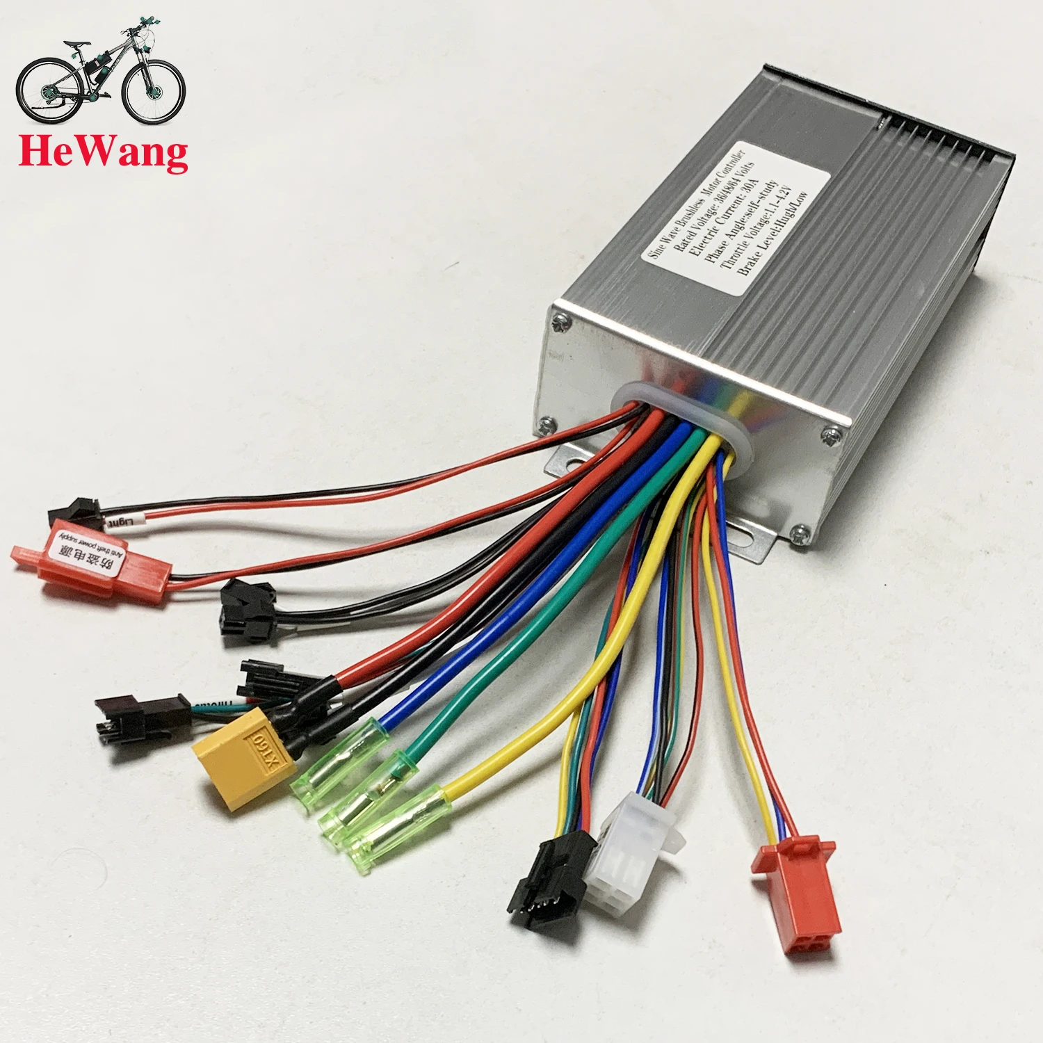 1000W 1500W E-Bicycle Controller 36V 48V 52V 64V MAX30A 3-mode sine wave control