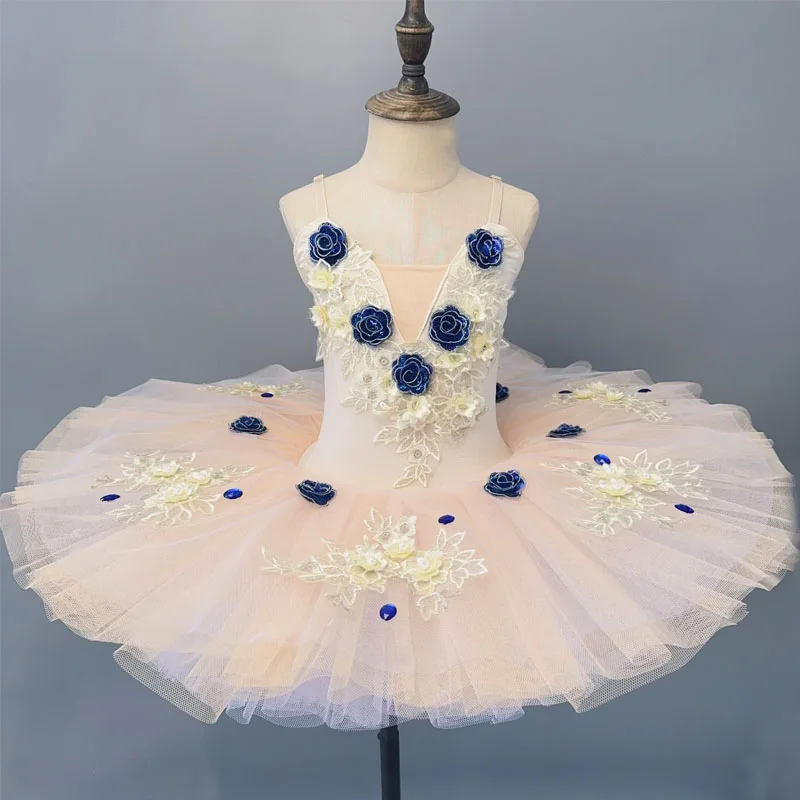 

Girls Professional Ballet Tutus dress Children Long Ballerinas Dancing Clothing Girls tutu dress Jazz Kids dancewear Costumes