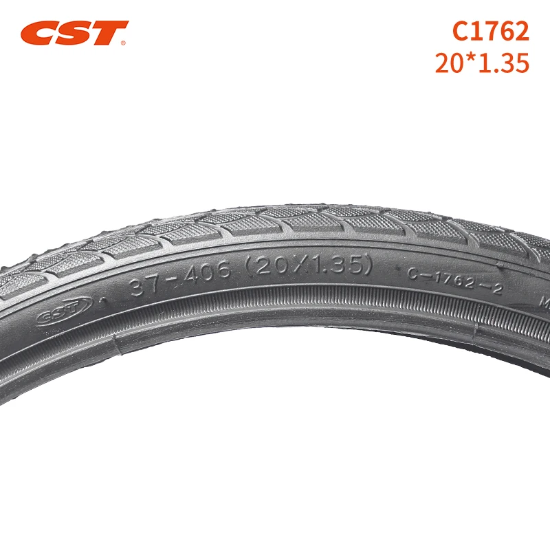 CST-Folding Bike Tire, Bicycle Tire, Small Wheel Diameter, BMX Bicycle Tire, 37-406, C1762, 20Inch, 20x1.35