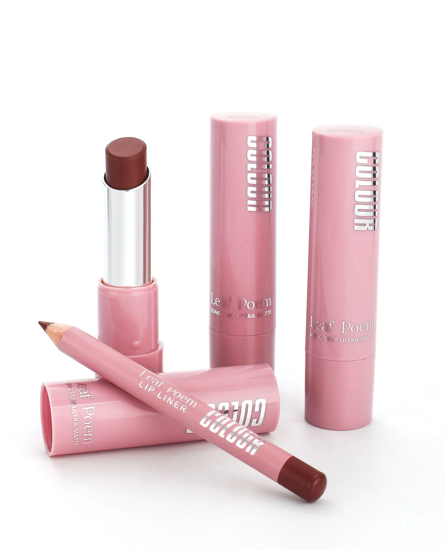 8-color Lip Liner Lipstick Pen Set Red Contour Tint Lipstick Sexy Red Contour Tint Lipstick Non-stick Cup Lipliner Pen Make 3