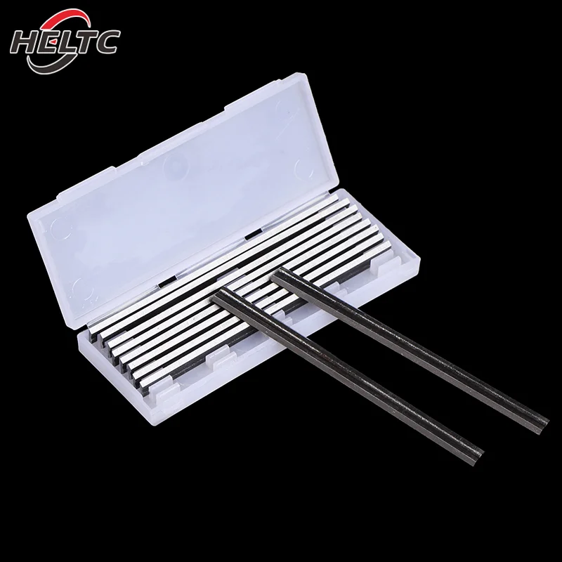 Planer blades 10Pcs/set 82mm Carbide For Cutting Soft Hard Woods Ply-wood Board Woodworking Accessories