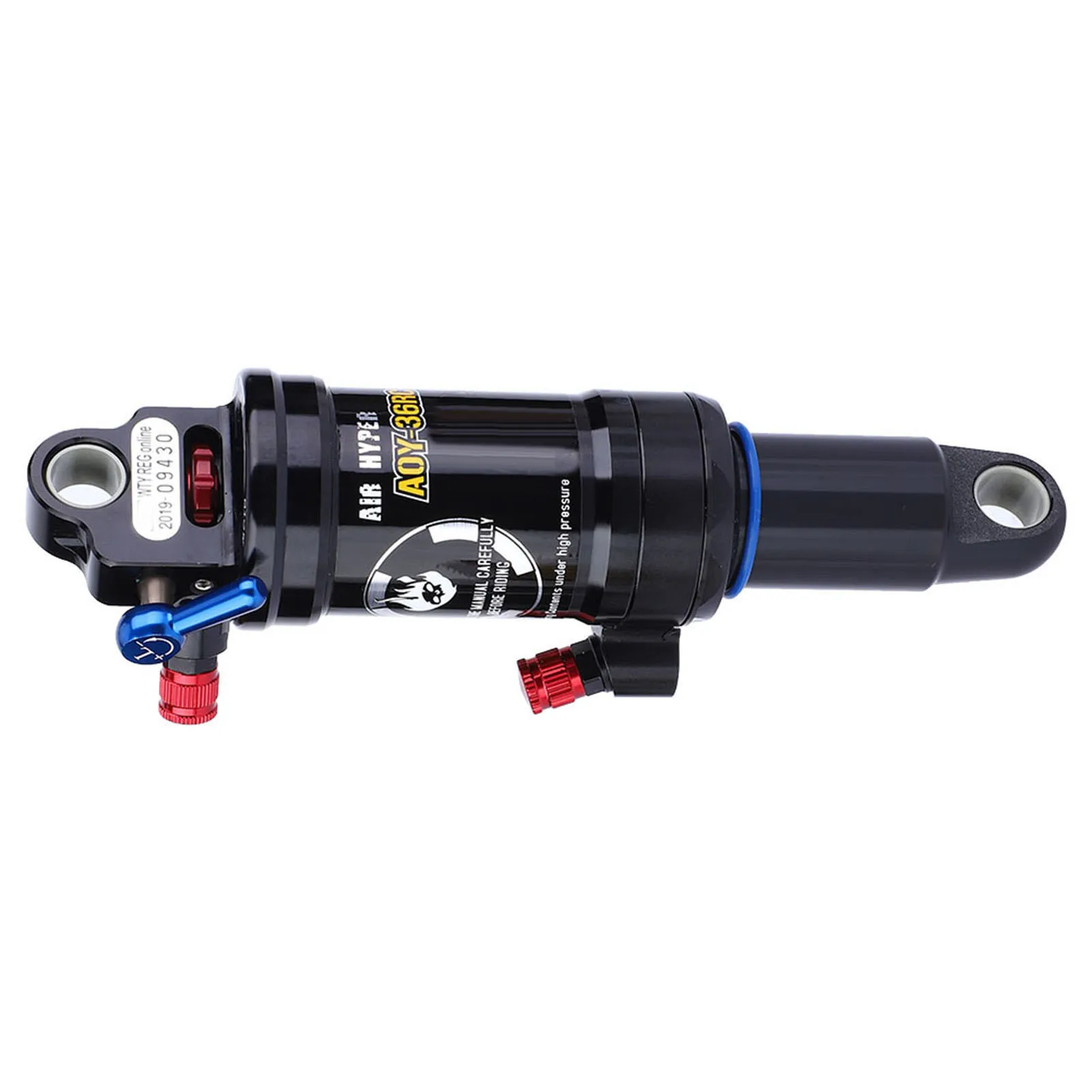 Description Picture 5 of itemBike Shock Absorber Mountain Bike Shock Absorber 165mm Steel Adjustable Damping Rear Shock Accessory Black Bike Damping Shock