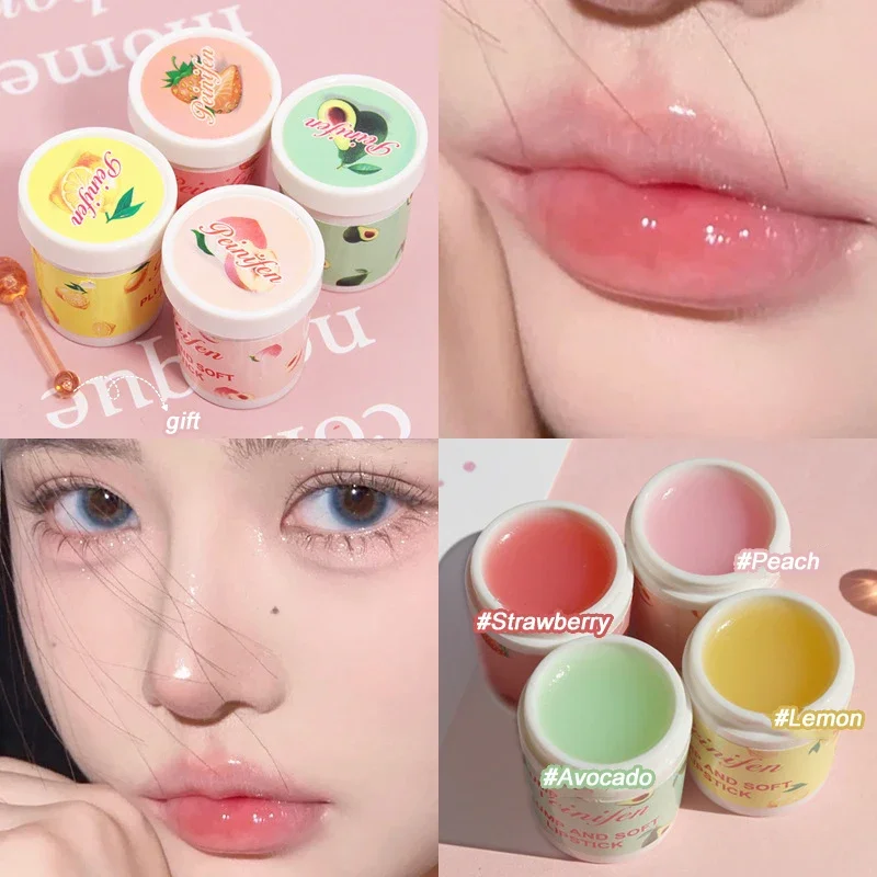 KoreaLipSleepingMaskColorlessMakeupLipBalmFruitEssence