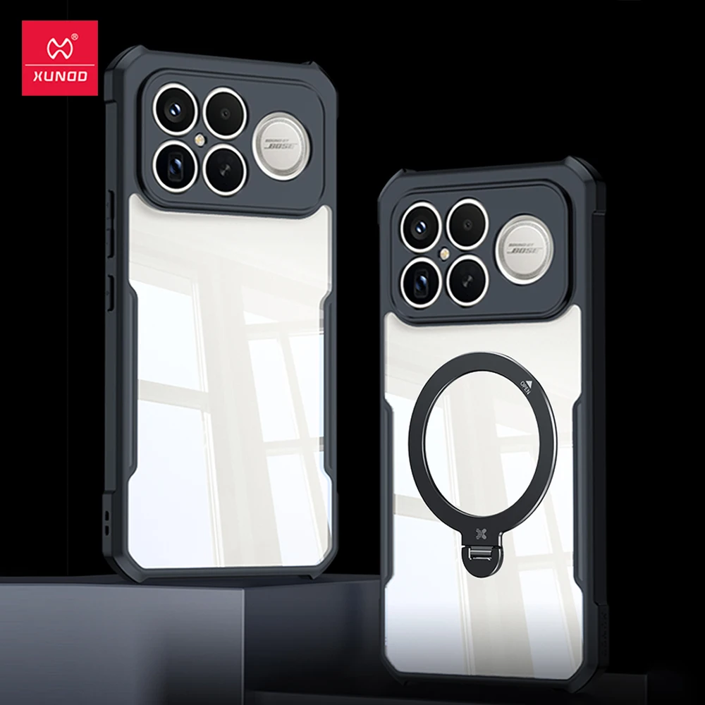 Enhanced Shockproof Phone Case with Camera Protection, Acrylic + TPU Shell in Airbag Design