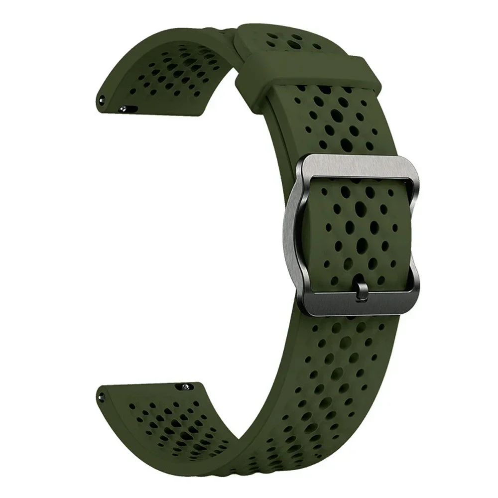 Premium Silicone Quick Release Watch Strap, 22mm