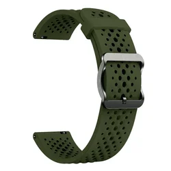 Premium Silicone Quick Release Watch Strap, 22mm - 22MM Universal (Green)