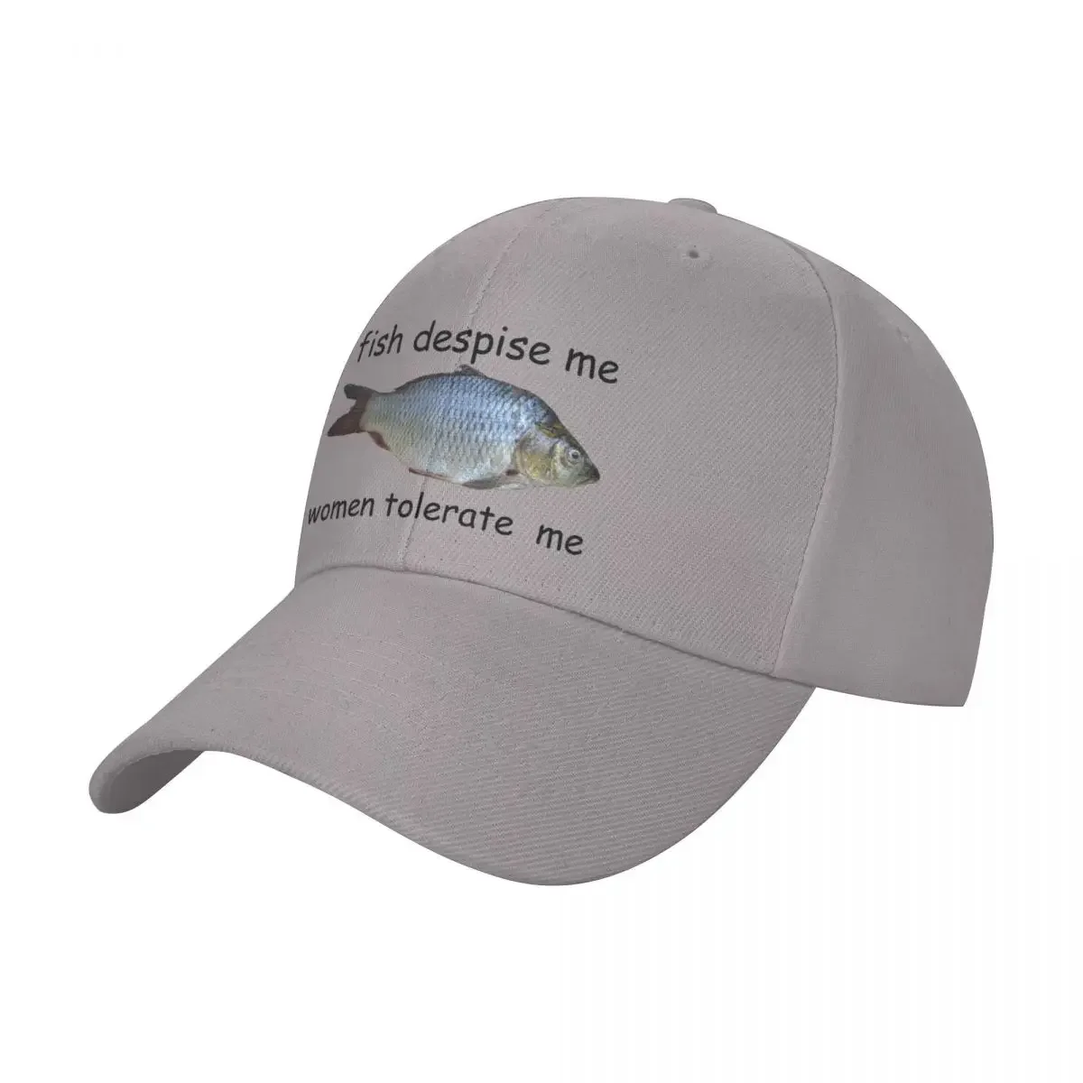 

Fish despise me women tolerate me lesbian hat Cap baseball cap Cap hat horse hat cosplay men's Women's