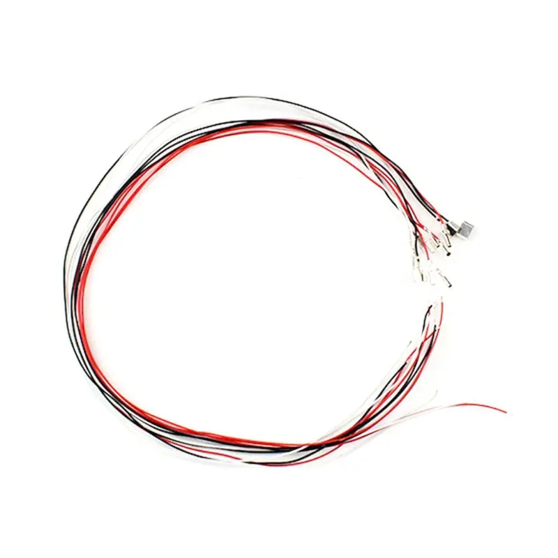 3/4PCS Universal Cartridge Phono Cable Leads Header Wires for Turntable Phono Headshell Replacement Durable Accessories phono cable