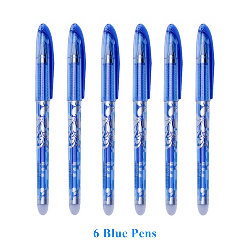 6 x Blue Pens