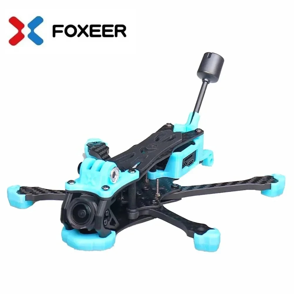 

New Original FOXEER MEGA 3.5" 166mm / 4" 192mm DC Frame T700 Carbon with Silky Coating for O3 Analog Vista HDzero / Walksnail