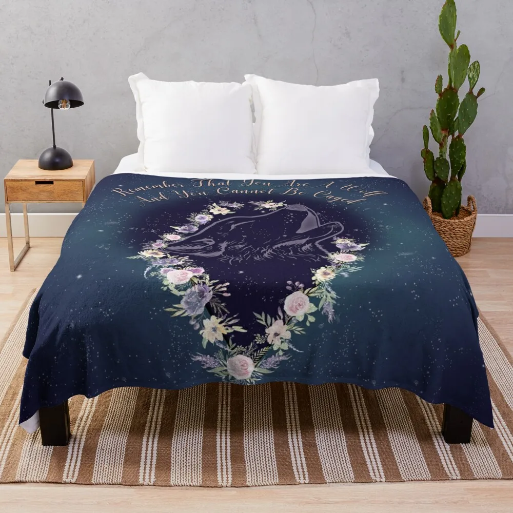 

ACOWAR - Wolf плед одеяло Многоцелевой декоративный плед одеяло