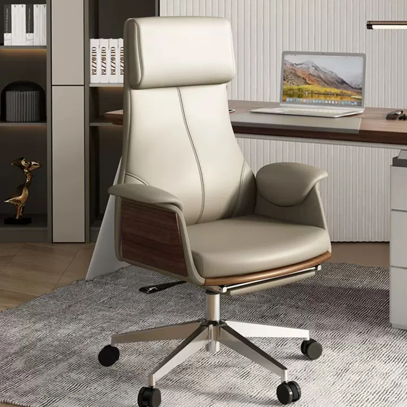 Modern Makeup Office Chair Ergonomic Bedroom School Salon Rolling Armchairs Design Revolving Relaxing Sillas Office Furniture