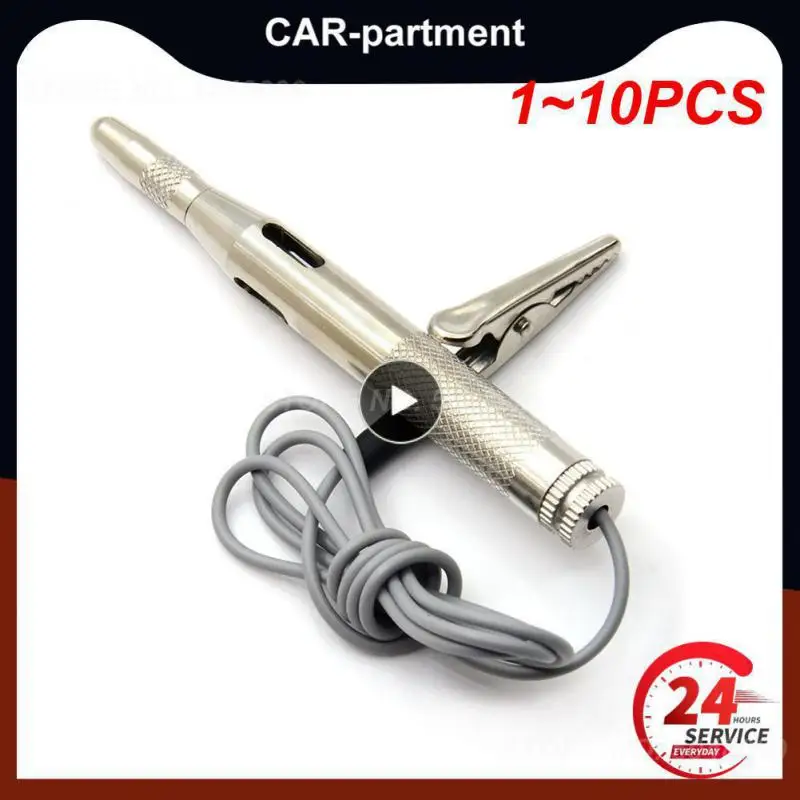 1 ~ 10Pcs Vendita Calda Strumenti Diagnostici Rilevatore Sonda Sistema Di Illuminazione Test Dc 6V 12V 24V Rame Auto Car Light Circuit Tester Lampada