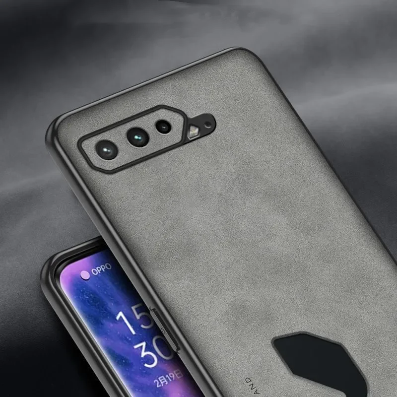 Luxury Sheepskin PU Leather Soft Phone Case with Full Camera Protection