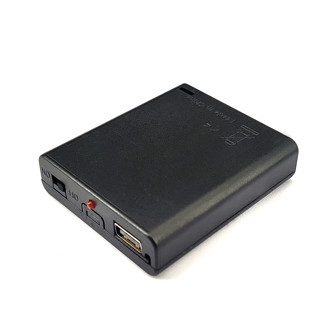 AA Battery Case Power Switch USB Socket 3Slots Or 4 slots Holder