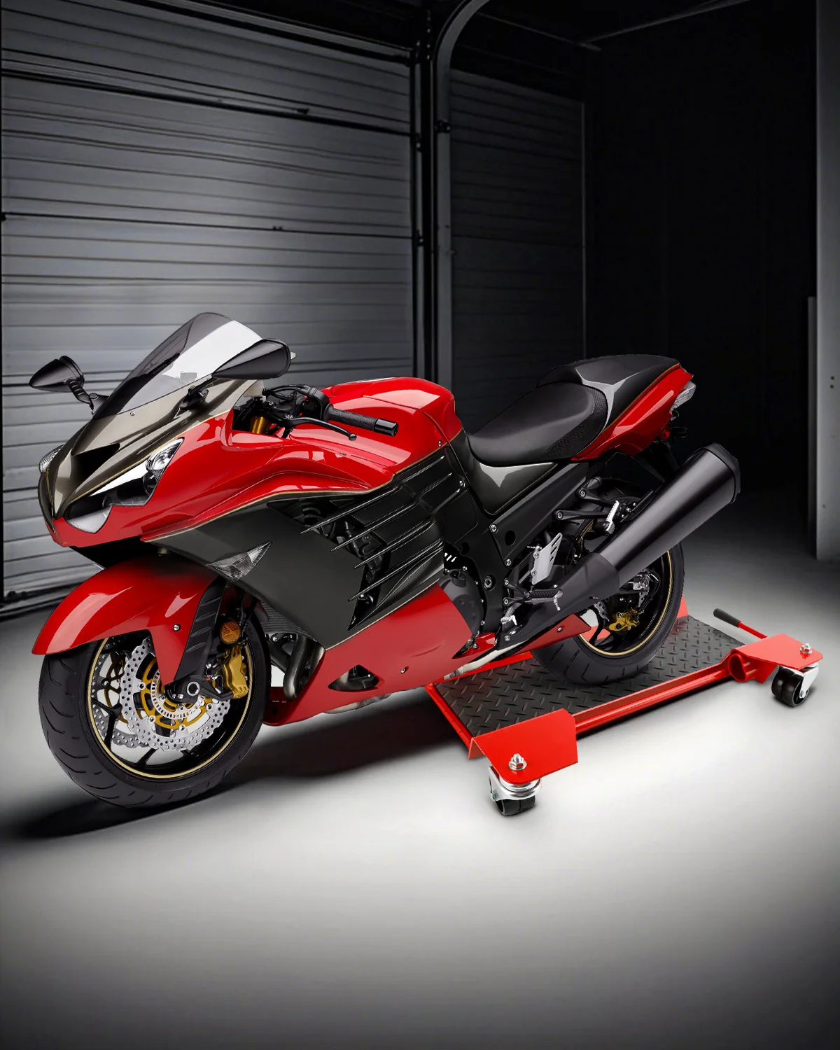 Areyoursha-دراجة نارية Centre الوقوف تتحرك دوللي ،...