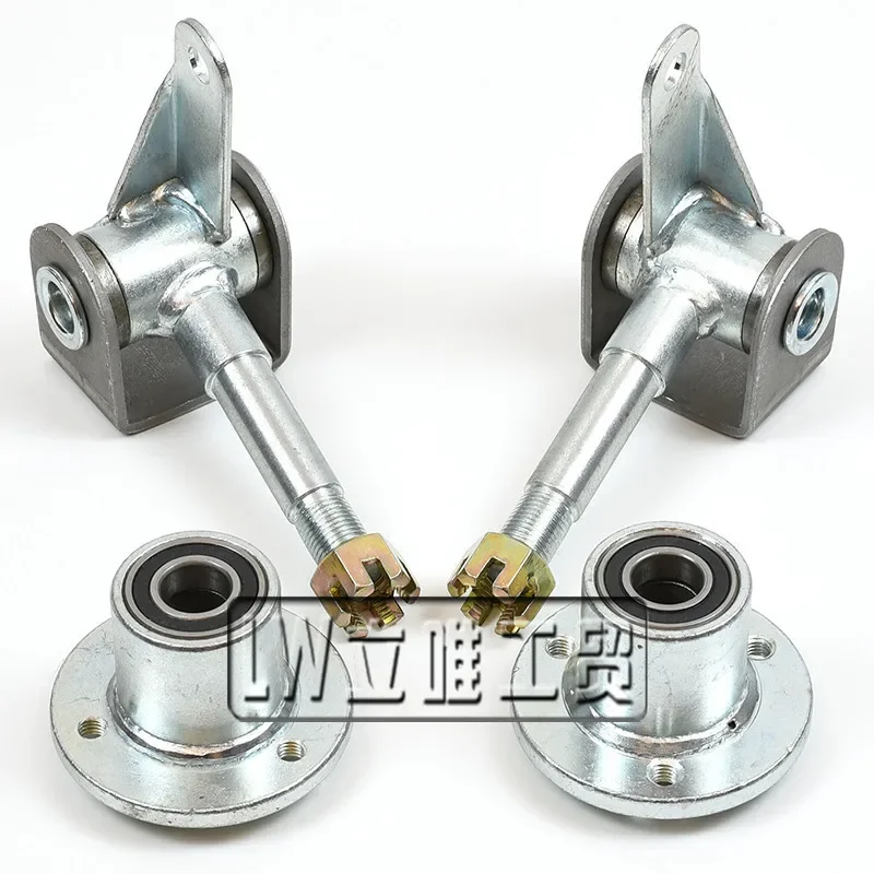 

168 Go-аксессуары для картинга Самостоятельная модификация четырех колес овечий рожок костяшка Фланцевая втулка фиксированное сиденье переднее сиденье подшипник