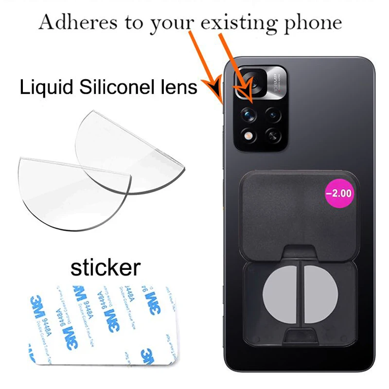 

Anti Blue Light Stick-on Magnification Bifocal Lenses Adhesive Stick Reading Lenses Reusable for Safety and Sunglass 1.25 1.75