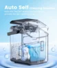 Nugget Ice Maker Counterto   Chewable Nugget Ice Cubes Machine,Quick Ice Making 34Lbs/Day Self-Cleaning 5